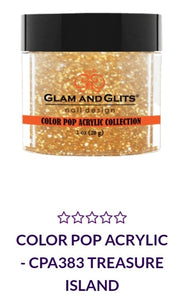 GLAM AND GLITS COLOR POP COLLECTIONS - CPA383 - 1 oz - TREASURE HUNT