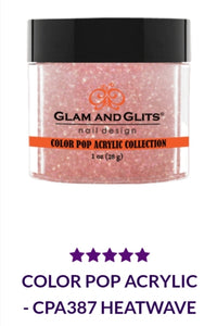 GLAM AND GLITS COLOR POP COLLECTIONS - CPA387 - 1 oz - HEATWAVE