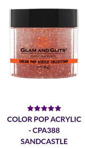 GLAM AND GLITS COLOR POP COLLECTIONS - CPA388 - 1 oz - SANDCASTLE