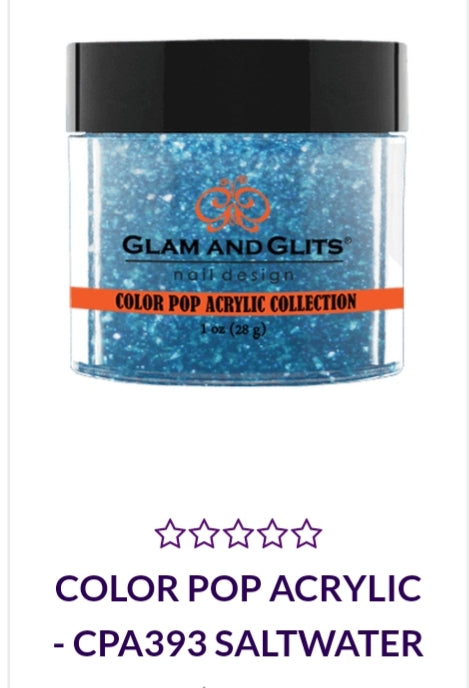 GLAM AND GLITS COLOR POP COLLECTIONS - CPA393 - 1 oz - SALTWATER