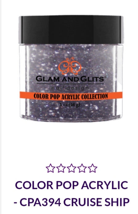 GLAM AND GLITS COLOR POP COLLECTIONS - CPA394 - 1 oz - CRUISE SHIP