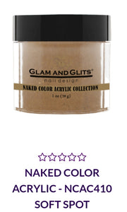 GLAM AND GLITS NAKED COLLECTIONS - NCA410 - 1 oz - SOFT SPOT