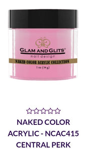 GLAM AND GLITS NAKED COLLECTIONS - NCA415 - 1 oz - CENTRAL PERK