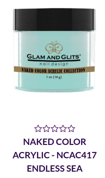 GLAM AND GLITS NAKED COLLECTIONS - NCA417 - 1 oz - ENDLESS SEA