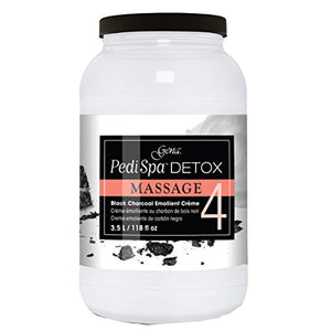 GENA PEDI SPA DETOX MASSAGE- CHARCOAL (STEP 4)