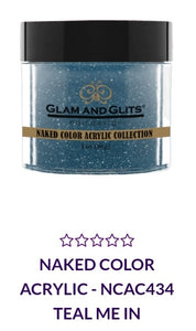 GLAM AND GLITS NAKED COLLECTIONS - NCA434 - 1 oz - TEAL IN ME