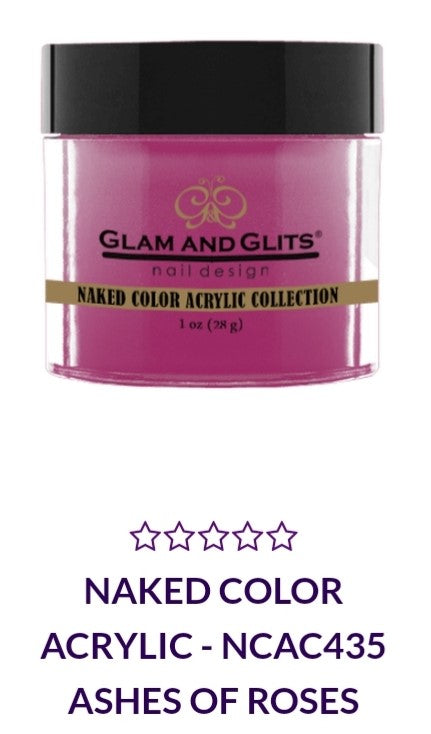 GLAM AND GLITS NAKED COLLECTIONS - NCA435 - 1 oz ASHES OF ROSES
