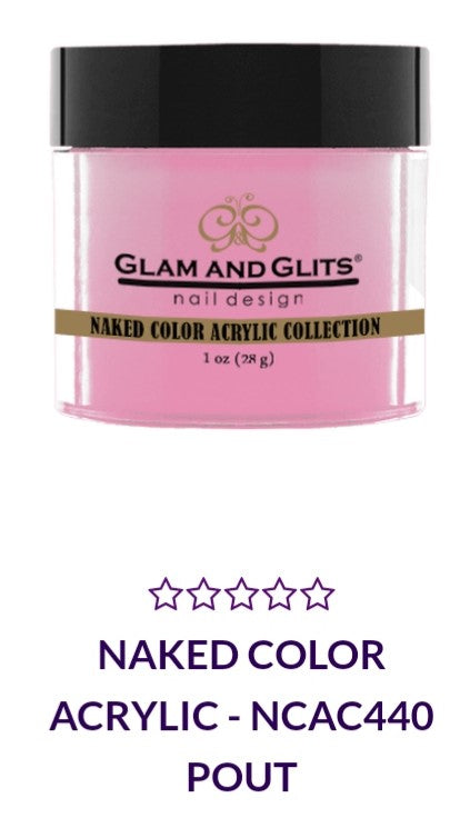 GLAM AND GLITS NAKED COLLECTIONS - NCA440 - 1 oz - POUT