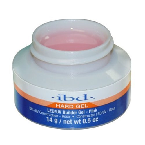 Ibd Hard Gel Led/Uv Builder Gel Pink 0.5oz