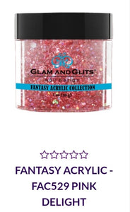 GLAM AND GLITS FANTASY COLLECTIONS - FA529 - 1 oz - PINK DELIGHT