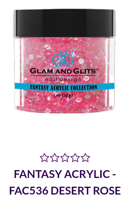 GLAM AND GLITS FANTASY COLLECTIONS - FA536 - 1 oz - DESERT ROSE