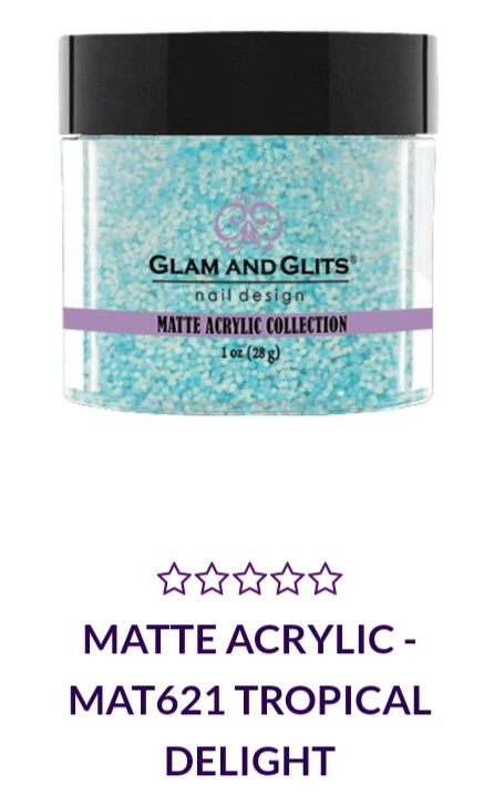 GLAM AND GLITS MATTE COLLECTIONS - MA621 - 1 oz - TROPICAL DELIGHT
