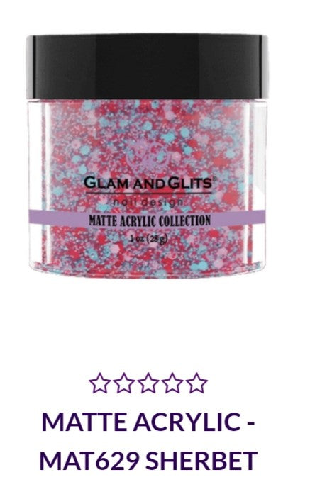 GLAM AND GLITS MATTE COLLECTIONS - MA629 - 1 oz - SHERBET