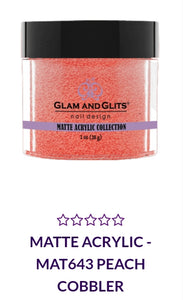 GLAM AND GLITS MATTE COLLECTIONS - MA643 - 1 oz - FRENCH COBBLER