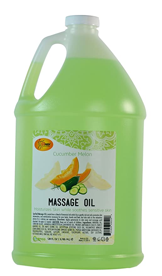 CUCUMBER MELON MASSAGE OIL 128oz