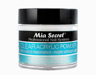 MIA SECRET CLEAR ACRYLIC NAIL POWDER - 1OZ