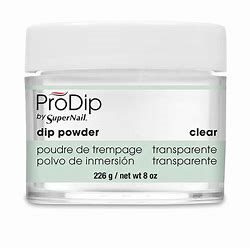 SUPERNAIL PRO DIP FRENCH COLORS - 8OZ - CLEAR