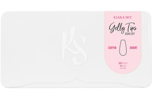 KIARASKY GELLY TIPS 500C-SHORT COFFIN