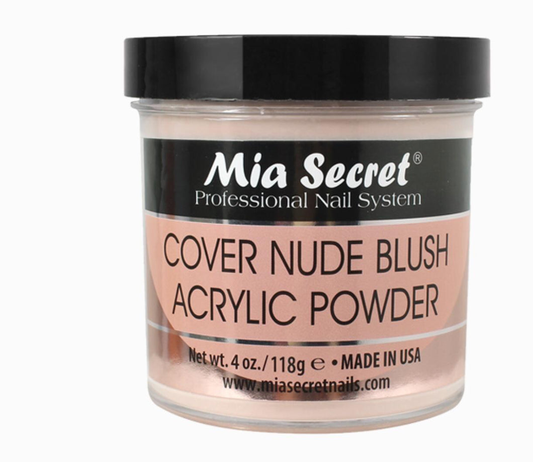 MIA SECRET COVER NUDE BLUSH ACRYLIC POWDER - 4OZ