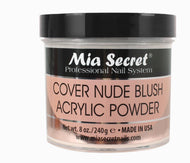 MIA SECRET COVER NUDE BLUSH ACRYLIC POWDER - 8OZ
