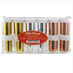 MIA SECRET NAIL DECORATION-FOIL PAPER - BRONZE