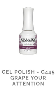 KIARASKY GEL POLISHES - G445 GRAPE YOUR ATTENTION