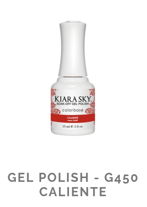 KIARASKY GEL POLISHES - G450 CALIENTE