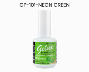 MIA SECRET GELUX GEL NAIL POLISH - GP-101 NEON GREEN