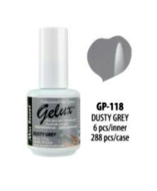 MIA SECRET GELUX GEL NAIL POLISH - GP-118 DUSTY GREY