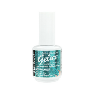 MIA SECRET GELUX GEL NAIL POLISH - GP-152 AQUA GLITTER