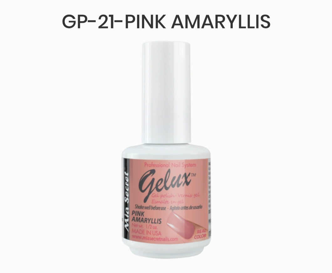 MIA SECRET GELUX GEL NAIL POLISH - GP-21 PINK AMARYLLIS