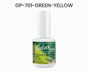 MIA SECRET GELUX GEL NAIL POLISH - GP-701 GREEN YELLOW