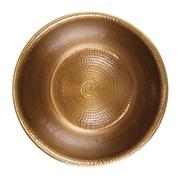 Load image into Gallery viewer, PEDICURE BOWL - HAMMERED COPPER
