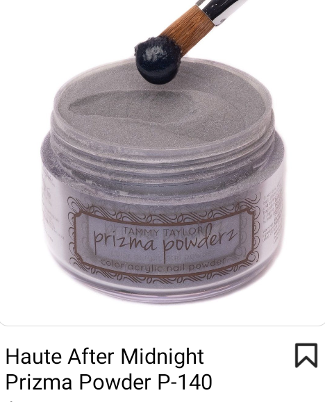 TAMMY TAYLOR COLORED ACRYLIC POWDER PRIZMA 1.5OZ - HAUTE AFTER MIDNIGHT