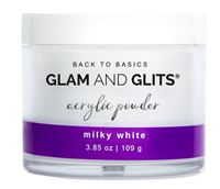 GLAM AND GLITS MILKY WHITE POWDER 3.85 oz