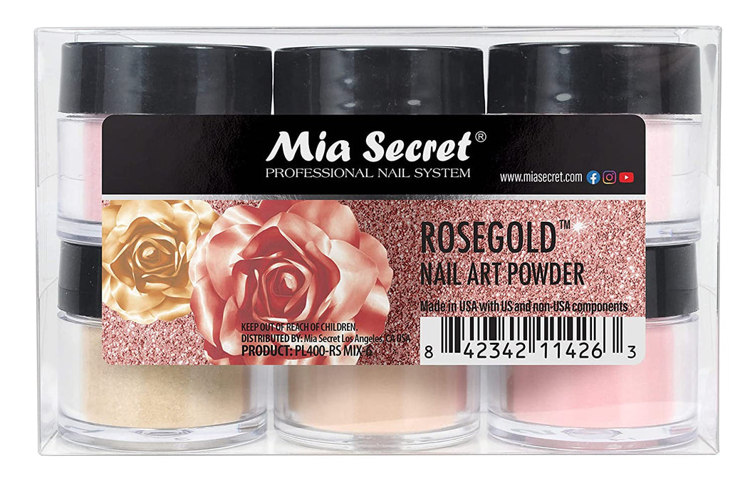 MIA SECRET ROSE GOLD 6 PCS COLLECTION