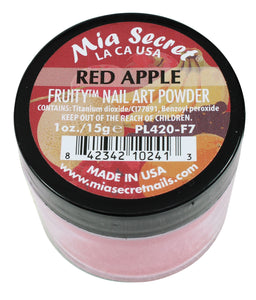 RED APPLE FRUITY ACRYLIC POWDER 1oz