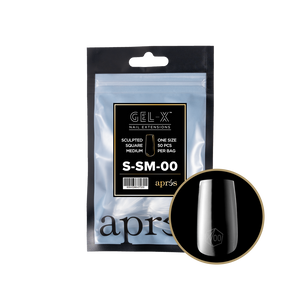 APRES GEL-X EXTENSION SCULPTED SQUARE MEDIUM REFILL #000-9