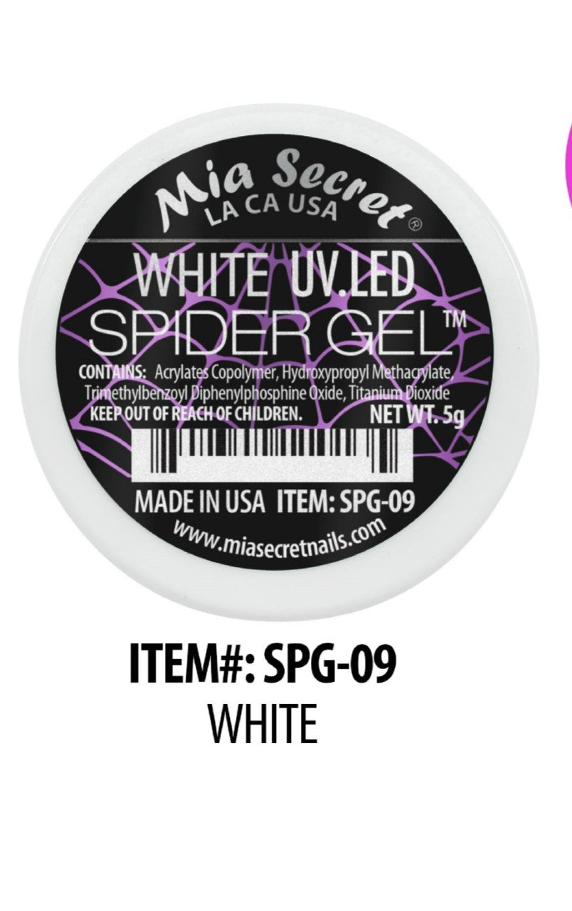 MIA SECRET SPIDER GEL - WHITE - 0.5 oz