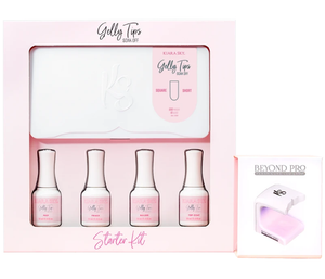 KIARASKY GELLY TIPS STARTER KIT-SHORT SQUARE