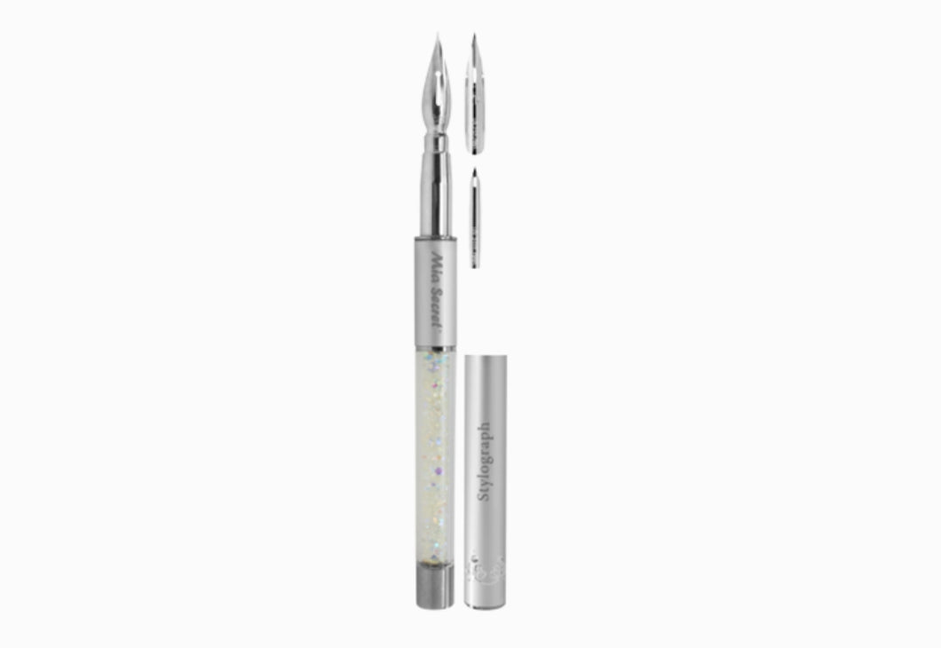 MIA SECRET REPLACEMENT STYLOGRAPH NIB PEN - SILVER