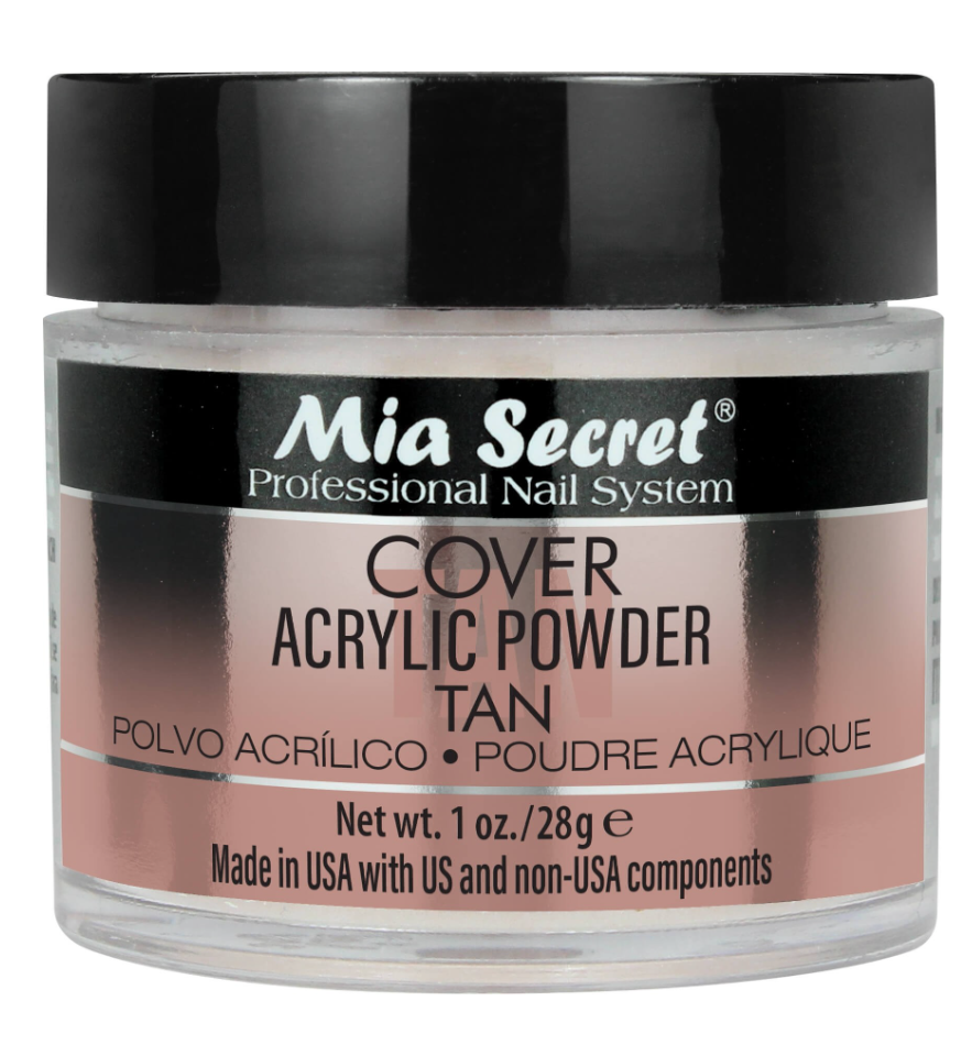 MIA SECRET COVER TAN ACRYLIC POWDER