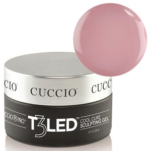 CUCCIO T3 LED/UV CONTROLLED LEVELLING GEL - 1OZ- WELSH ROSE