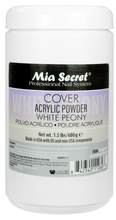 Cargar imagen en el visor de la galería, MIA SECRET COVER WHITE PEONY ACRYLIC POWDER
