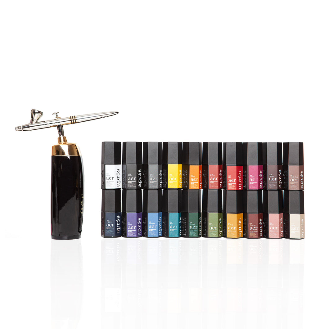 APRES AER GEL AIRBRUSH SYSTEM - BLACK