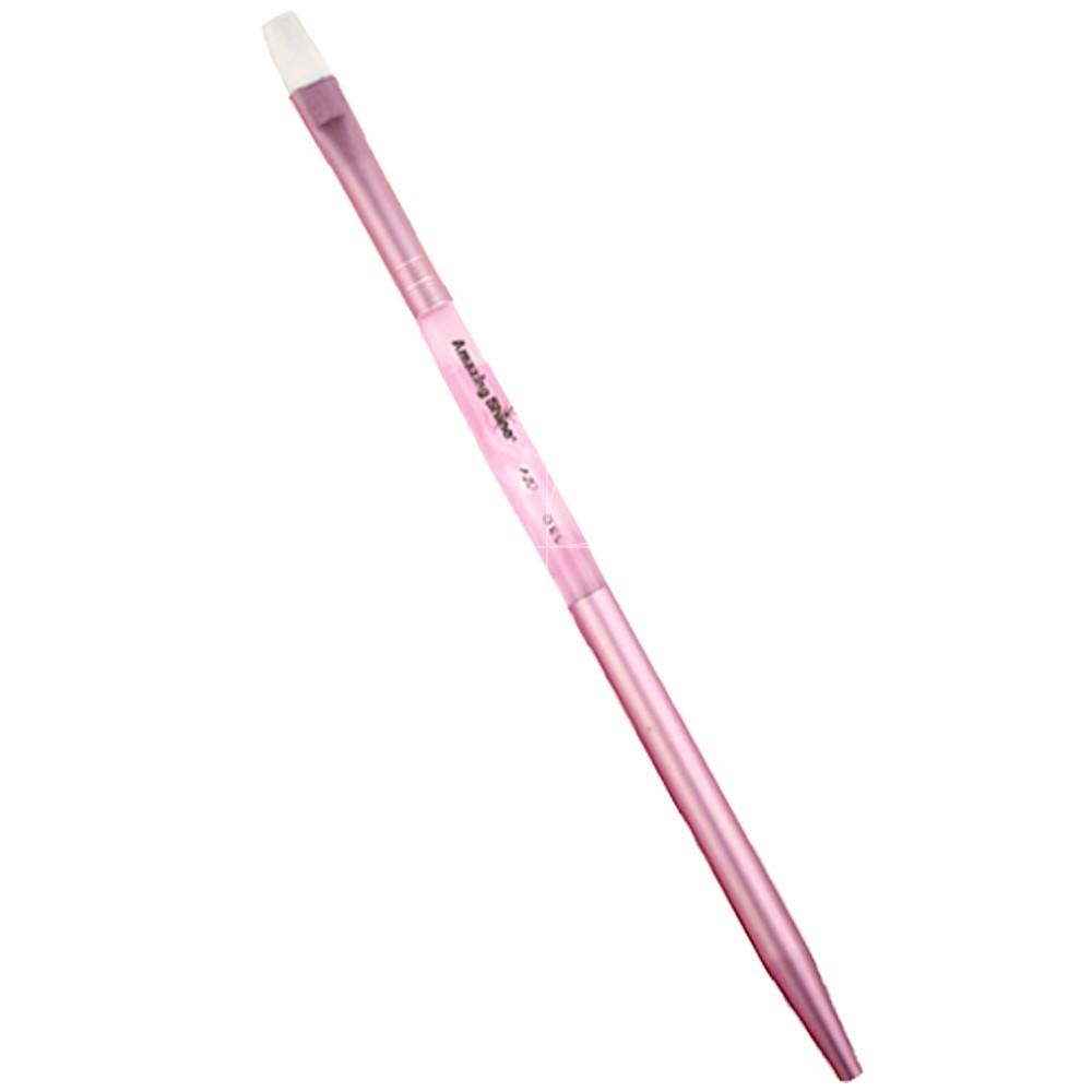 AMAZING SHINE GEL BRUSH PURPLE HANDLE