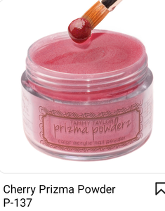 TAMMY TAYLOR COLORED ACRYLIC POWDER PRIZMA 1.5OZ - CHERRY