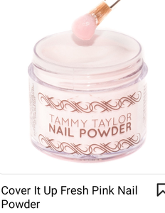 TAMMY TAYLOR ACRYLIC POWDER 5OZ - FRESH PINK "COVER IT UP"