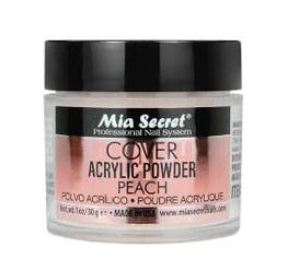 MIA SECRET COVER PEACH ACRYLIC POWDER