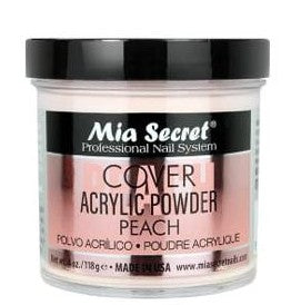 MIA SECRET COVER PEACH ACRYLIC POWDER